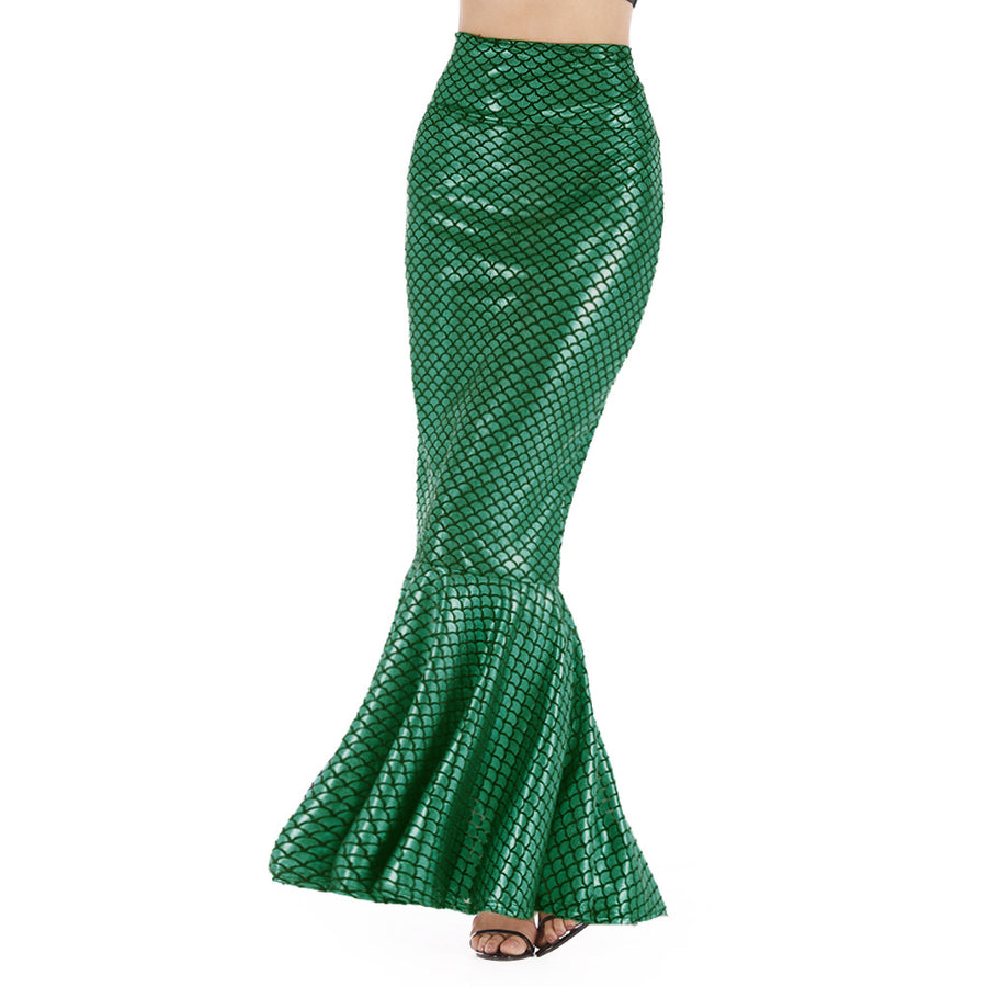 Sexy High Waist Mermaid Long Skirt