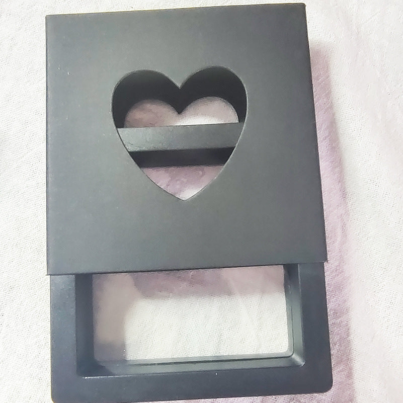 Minimalist Transparent Jewelry Storage Box (Various Sizes)
