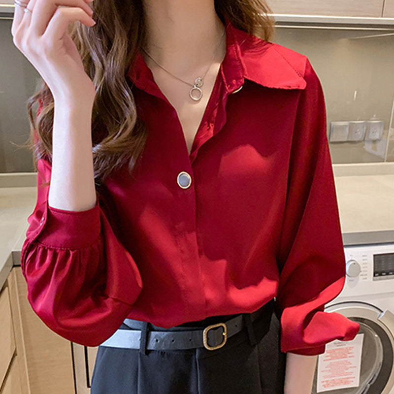 Women's Fashion Long Sleeve Chiffon Blouse 2020 Collection