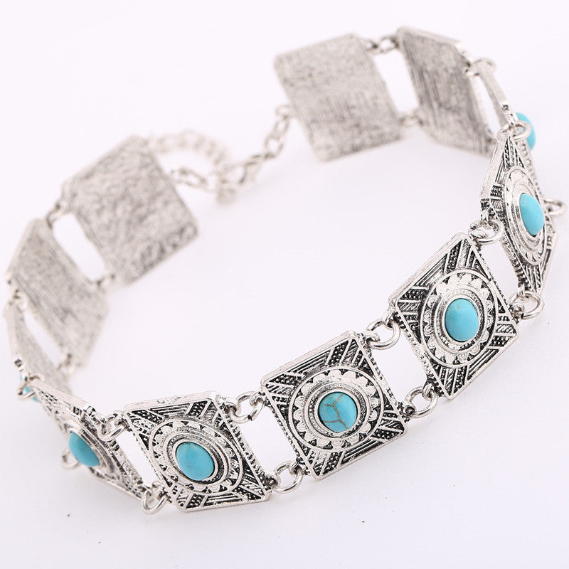 Bohemian Turquoise Necklace for Women - Fashion Statement