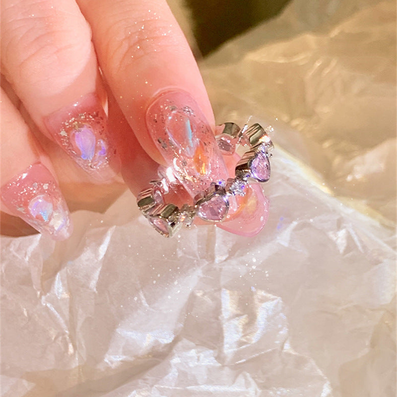 Fashion Heart-shaped Ring for Women