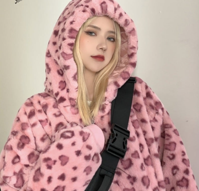Lockere dicke Lammwolle Baumwolle Modebekleidung