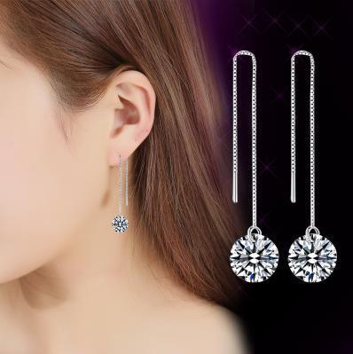 Super Long Fringe Light Earrings