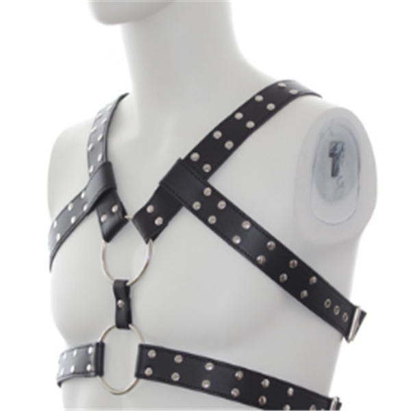 Alternative Leather Chest Harness and Apparel