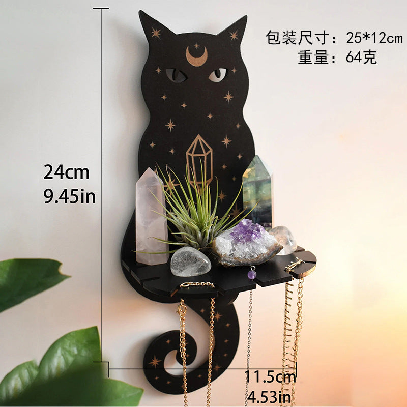 Wooden Animal Wall Candle Holders for Home Decor (Set of 2)