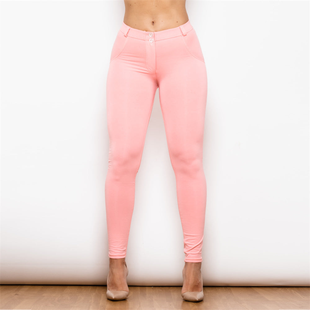 Shascullfites Melody Hellrosa formende Leggings