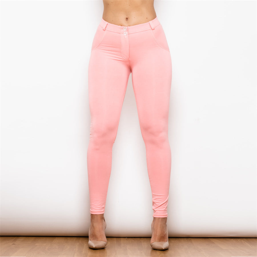 Shascullfites Melody Hellrosa formende Leggings