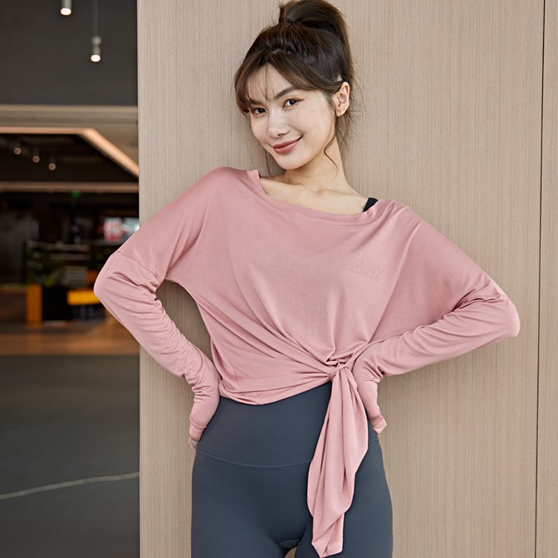 Women's Quick Dry Loose Running Blouse for Autumn