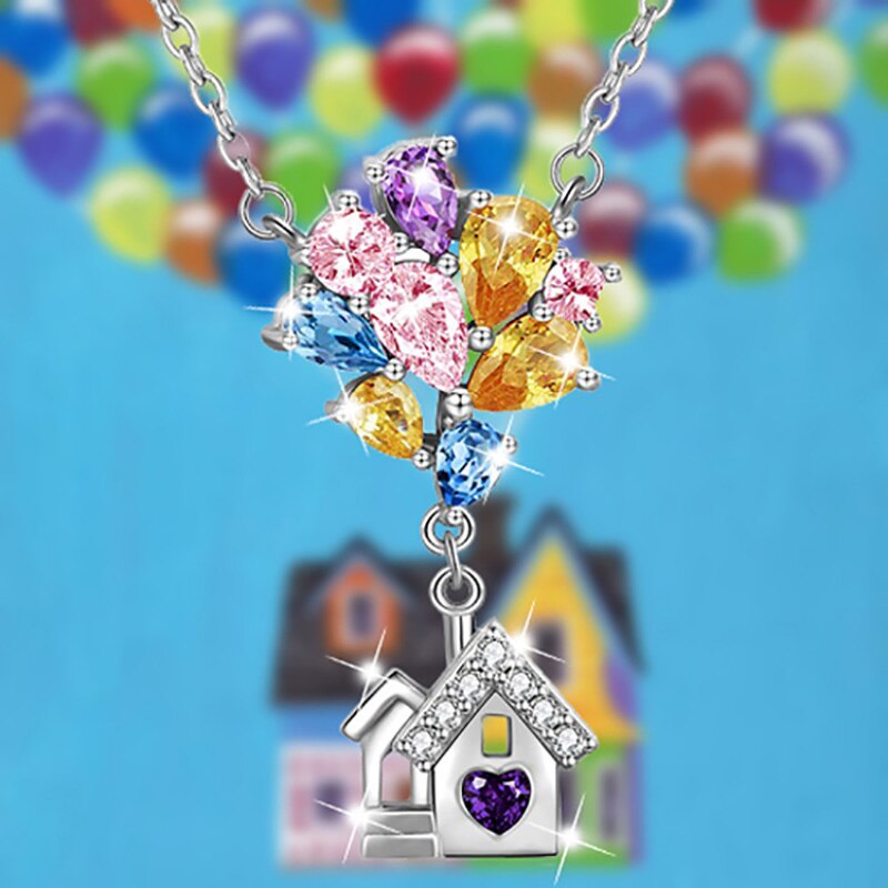 "Love House Pendant Necklace - Women's Fashion Jewelry"