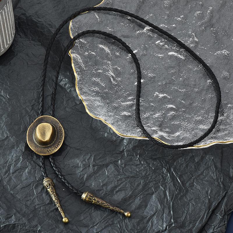 Western Cowboy Polo Tie - Unique Long Necklace for Women