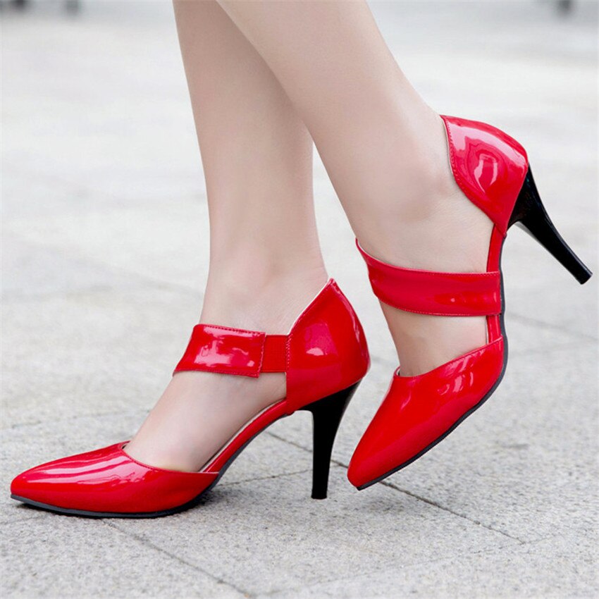 Plus Size Pointed Toe High Heels for Women